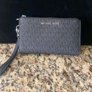 Michael Kors black monogram wallet
